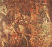 unknow artist Caesar-s Chariot From the triumph of caesar Mantegna Sweden oil painting reproduction